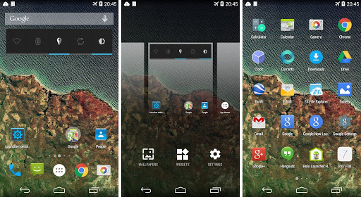 lightest launchers for android