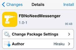 how to logout from facebook messenger on iPhone (ios 7)?
