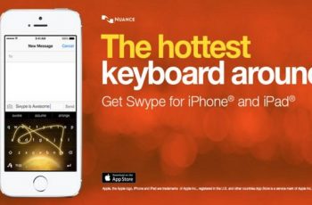 "Swype" Keyboard, App of the week for iOS (forgot swift keyboard)