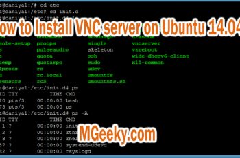 How to Install VNC server on Ubuntu 14.04