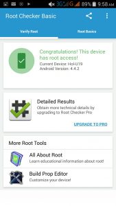 Rooted Successfully Screenshot