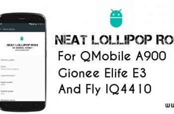 neat lollipop rom for a900, e3
