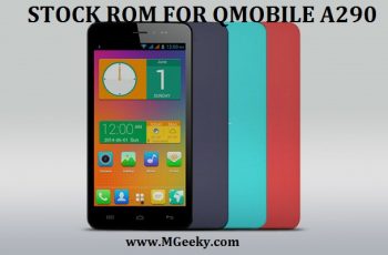 qmobile a290 stock rom