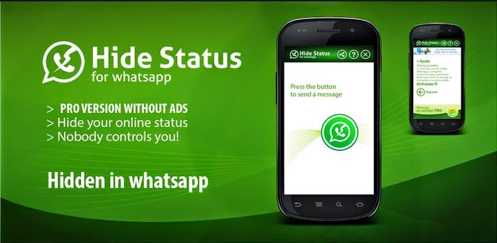 Hide WhatsApp Status.