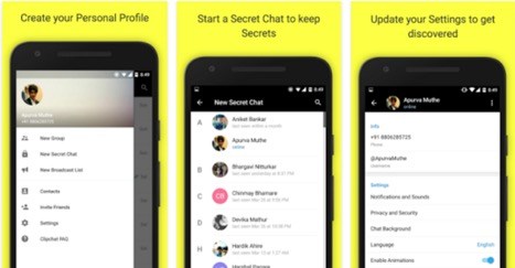 clipchat apps similar to snapchat